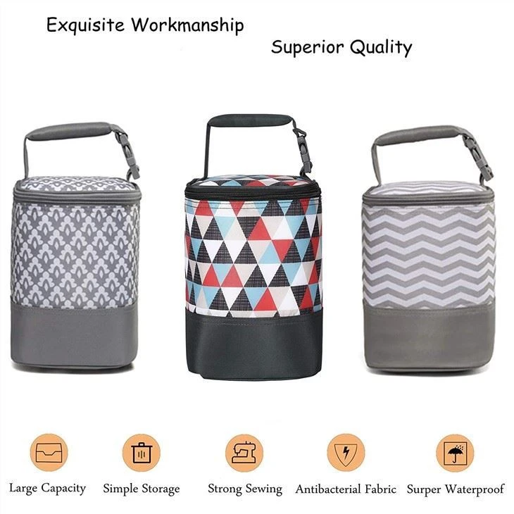 Insulated Baby Bottle Bag Upgrade Breastmilk Cooler Bag